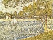 Georges Seurat Impression Figure oil painting on canvas